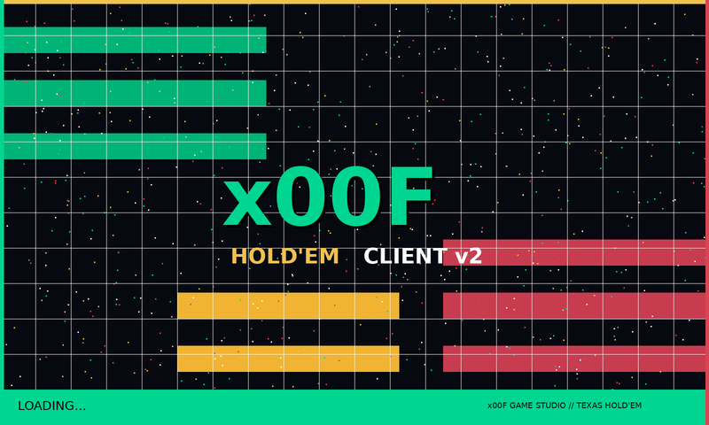 x00F neobrutalist loading screen